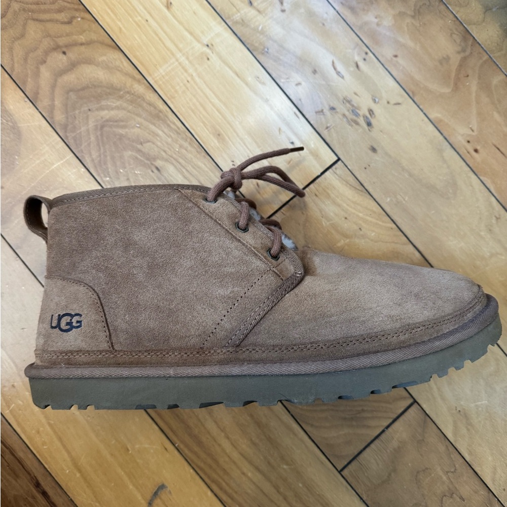 UGG Men's Brown Suede Chukka Boots